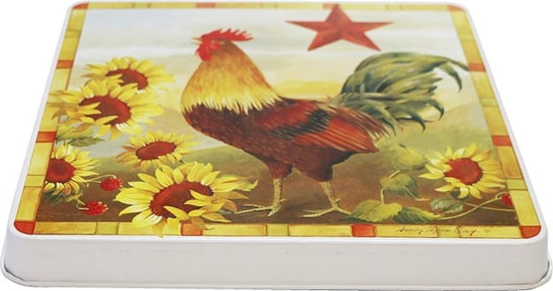 Reston Lloyd Reston Lloyd Morning Rooster - Gas Burner Cover Set of 4