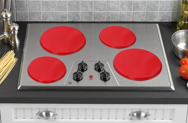 Reston Lloyd Reston Lloyd Red - Burner Cover - Set of 4