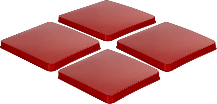 Reston Lloyd Reston Lloyd Red - Gas Square Burner Cover - Set of 4