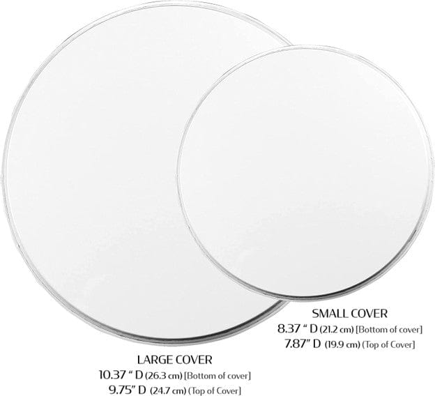 Reston Lloyd Reston Lloyd White - Burner Cover - Set of 4