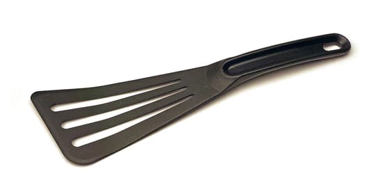 RSVP RSVP International European-Style Angled Spatula - Black Black