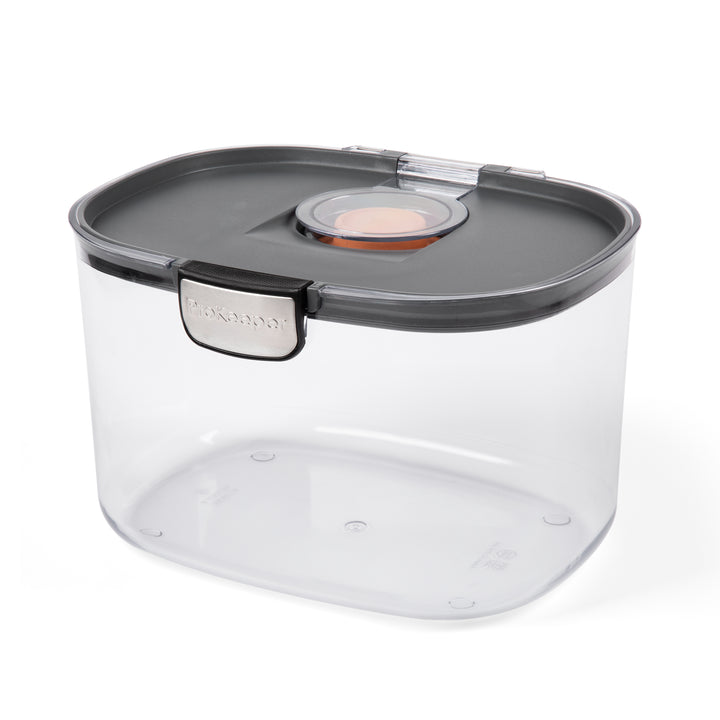 transparent storage container for cookies