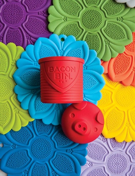 Talisman Talisman Bacon Bin - Adorable Pig Grease Saver