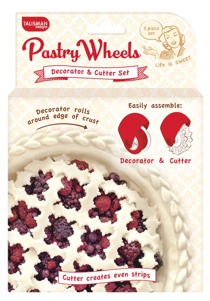 Talisman Talisman Pastry Wheel Decorator/Cutter Set