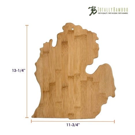 Totally Bamboo Totally Bamboo Michigan State Serving and Cutting Board 13.25'' x 11.75''