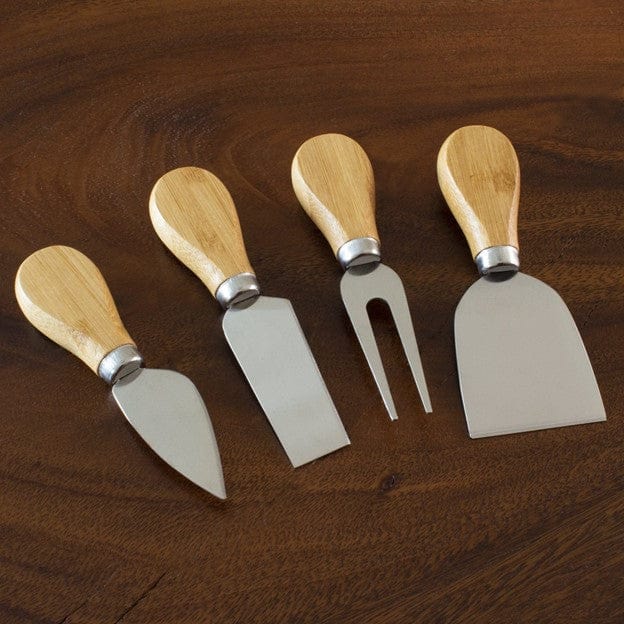 Totally Bamboo Totally Bamboo 4 Piece Cheese Tool Set