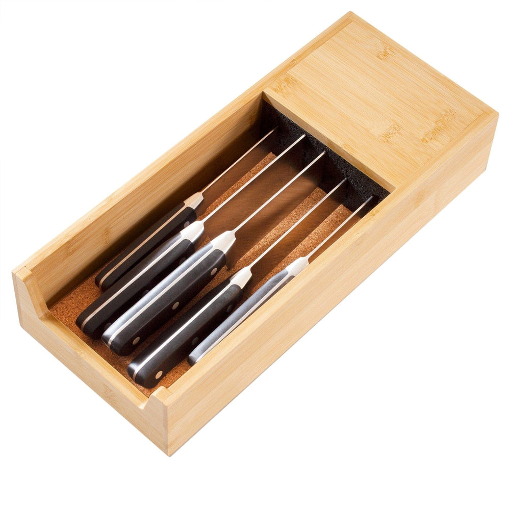 Totally Bamboo Totally Bamboo In-Drawer Universal Knife Caddy