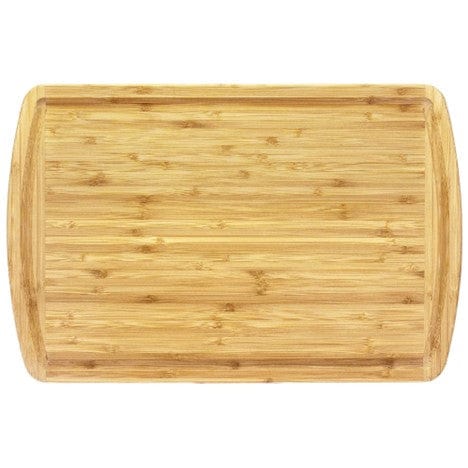 Totally Bamboo Totally Bamboo Malibu Groove Cutting and Serving Board 18'' x 12''