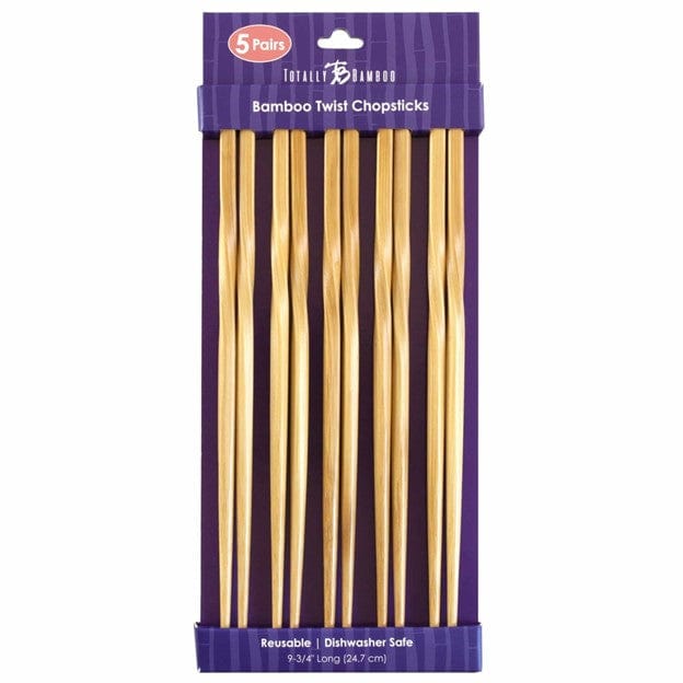 Totally Bamboo Totally Bamboo "Twist" Reusable Chopsticks (5 Pairs)