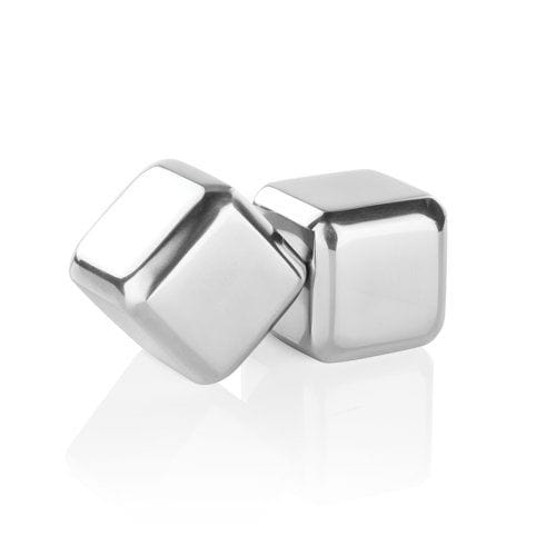 True Brands Glacier Rocks® Large Stainless Steel Ice Cubes