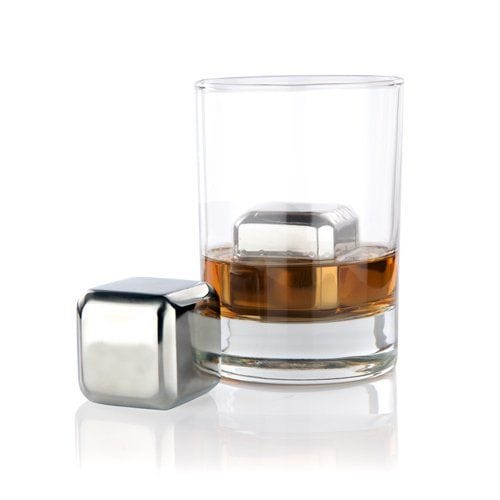 True Brands Glacier Rocks® Large Stainless Steel Ice Cubes