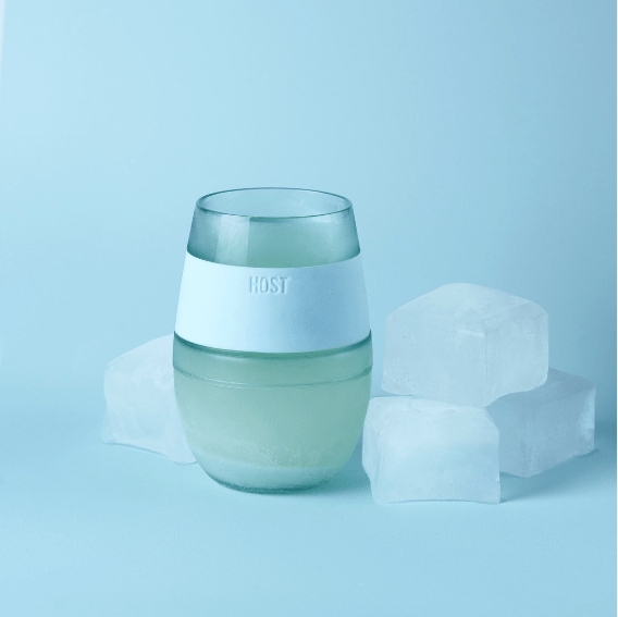 True Brands Host Freeze Wine Cooling Cup LightCyan