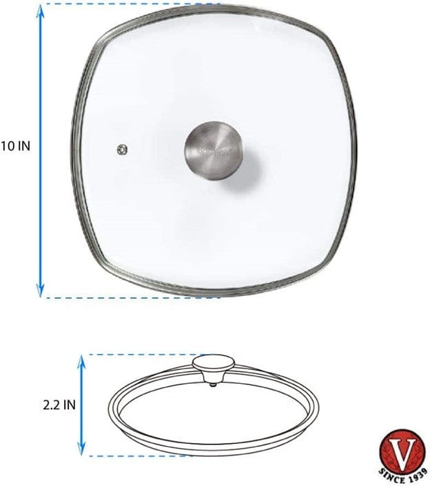 Victoria Cast Iron Victoria Glass Lid