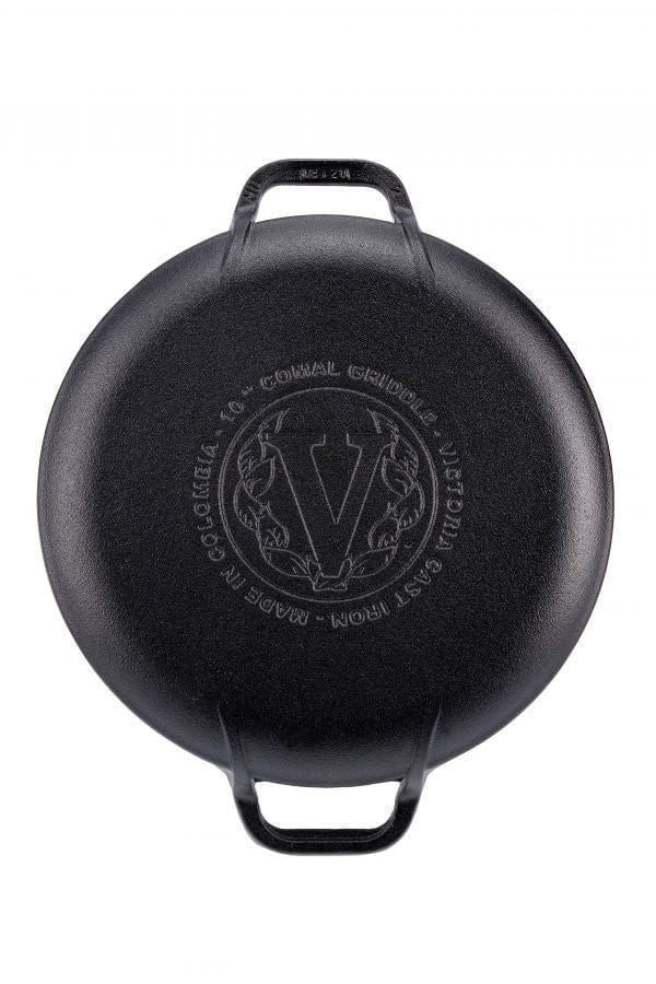 Victoria Cast Iron Victoria Cast Iron Pizza Pan/Comal - 10 inch