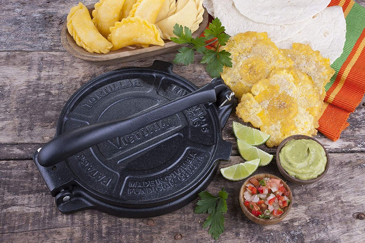 Victoria Cast Iron Victoria Cast Iron 8" Tortilla Press