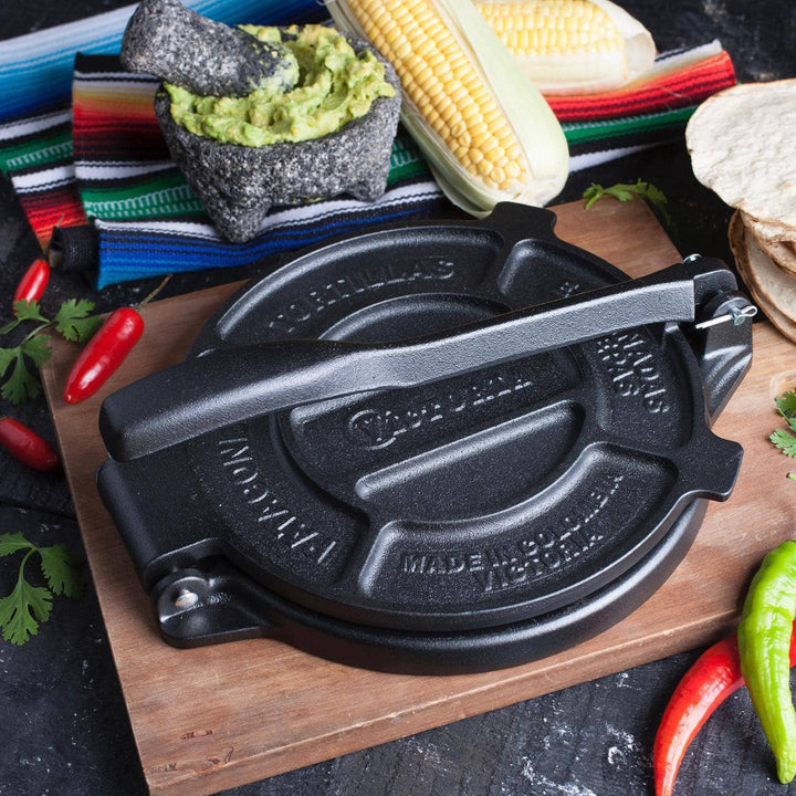 Tortilla & Flatbread Makers Victoria Cast Iron 8" Tortilla Press