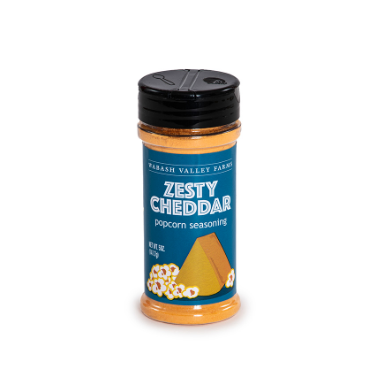 Zesty Cheddar Cheese Popcorn Seasoning by Wabash Valley Farms