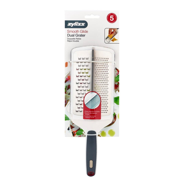 Zyliss Smooth Glide Dual Cheese / Veggie Grater